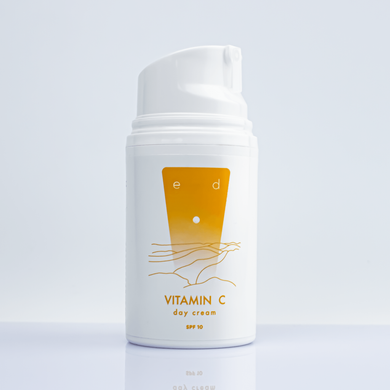 Day cream with vitamin C and UV protection ED Cosmetics 50 ml