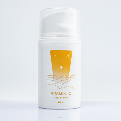 Day cream with vitamin C and UV protection ED Cosmetics 50 ml