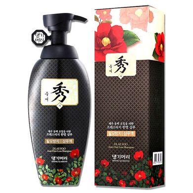 Shampoo against hair loss Dlae Soo Anti-Hair Loss Shampoo Daeng Gi Meo Ri 400 ml