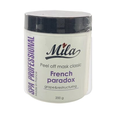 Альгинатная маска Французский парадокс Омоложение French Paradox Restructuring Grap Mila Perfect 200 г
