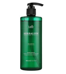 Успокаивающий шампунь с травяными экстрактами Herbalism Shampoo Lador 400 мл