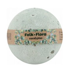 Бомбочка для ванны Эвкалипт Folk&Flora 130 г
