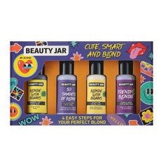 Cosmetic set Cute Smart And Blond Beauty Jar