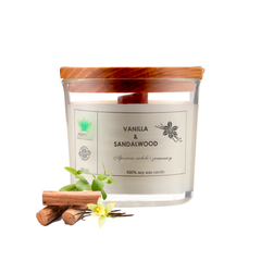 Aroma candles Vanilla & Sandalwood S PURITY 60 g