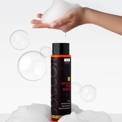 Безсульфатний відновлюючий шампунь для всіх типів волосся Sulfate Free Repair Shampoo Succor 250 мл