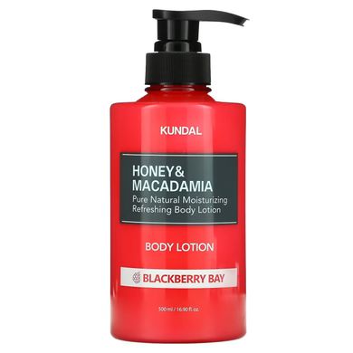 Поживний ароматичний лосьйон для тіла Honey & Macadamia Body Lotion Blackberry Bay Kundal 500 мл