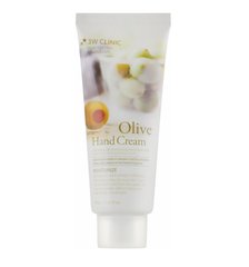 Пом'якшуючий крем для рук з екстрактом оливи Olive Hand Cream 3W Clinic 100 мл