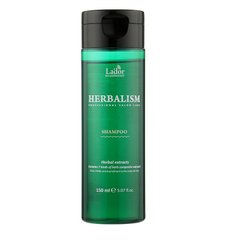Успокаивающий шампунь с травяными экстрактами Herbalism Shampoo Lador 150 мл