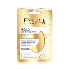 Exclusive gold patches against wrinkles under the eyes of Gold Lift Expert Eveline 2 pcs