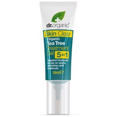 Гель від недоліків та запалень шкіри 5 в 1 Skin Clear Dr.Organic 10 мл