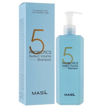 Probiotic shampoo for the perfect hair volume 5 PROBIOTICS Perfect VOLUME Shampoo Masil 500 ml