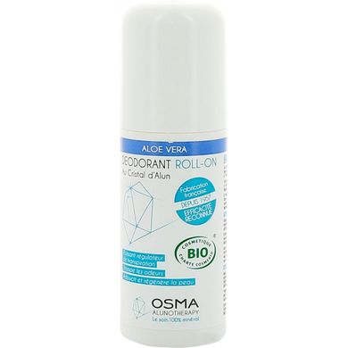 Roll-on deodorant Aloe vera with alunite Osma Alunotherapy 50 ml