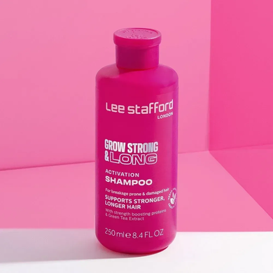 Шампунь-активатор роста волос Grow Strong & Long Activation Shampoo Lee Stafford 250 мл