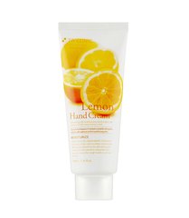 Moisturizing brightening hand cream with lemon extract Lemon Hand Cream 3W Clinic 100 ml
