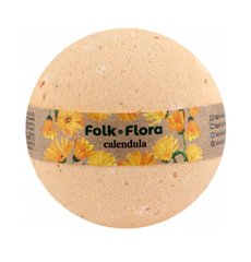 Бомбочка для ванни Календула Folk&Flora 130 г