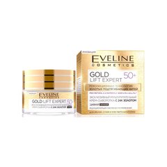 Мультиживильний крем-сироватка Gold Lift Expert 50+ Eveline 50 мл