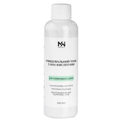 Cleansing tonic for the face with ANA acids Mak Malvy 100 ml