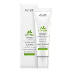 Stop Akn Moisturizing face cream for oily and problem skin Babe Laboratorios 50 ml