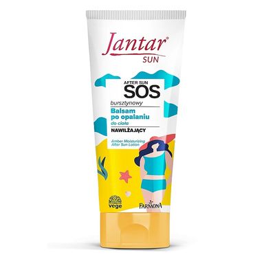 Amber moisturizing lotion after tanning Jantar Sun Farmona 200 ml