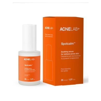 Serum łagodzące i redukujące zaczerwienienia Spotcalm Soothing serum for redness-prone skin ACNELAB+ 30 ml