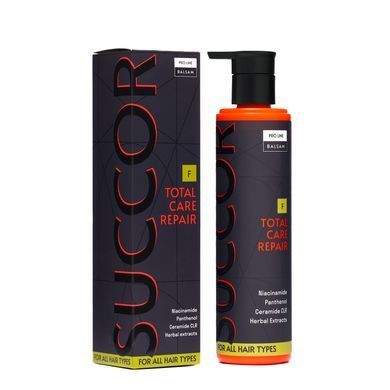 Відновлюючий бальзам для всіх типів волосся Total Care Repair Balsam Succor 250 мл